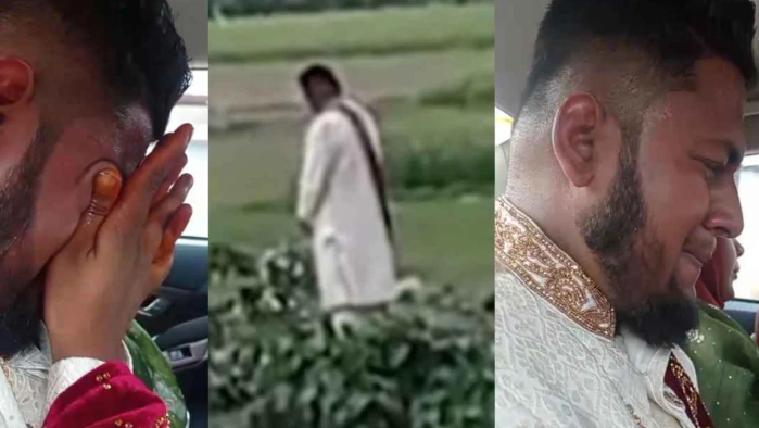 দ্বিতীয় বিয়ের পথে প্রথম স্ত্রীর কবর জিয়ারত, কান্নায় ভেঙে পড়লেন স্বামী
