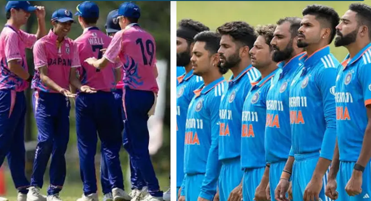 জাপানের সঙ্গে ভারতের ঐতিহাসিক ক্রিকেট ম্যাচ