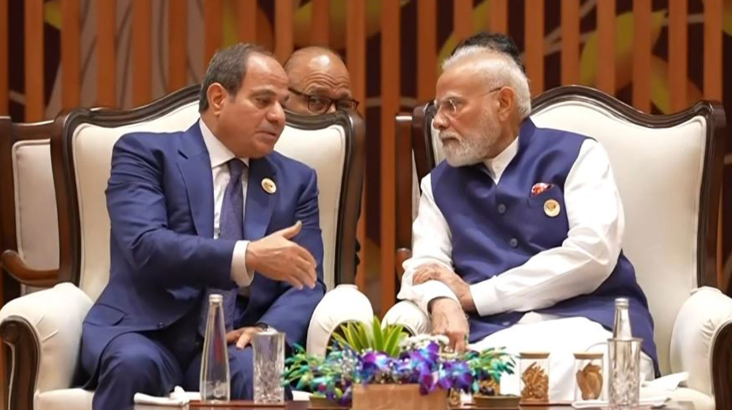 ব্রিকস সম্মেলনের ফাঁকে সিসির সঙ্গে মোদির বৈঠক