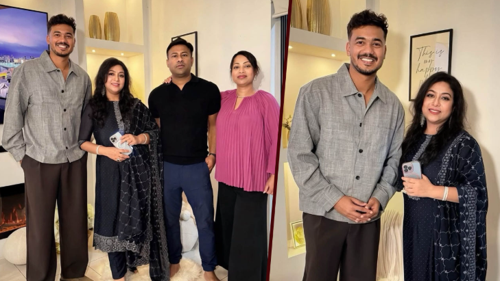 সিডনিতে তাসকিনের সঙ্গে বারবিকিউ পার্টিতে শাবনূর
